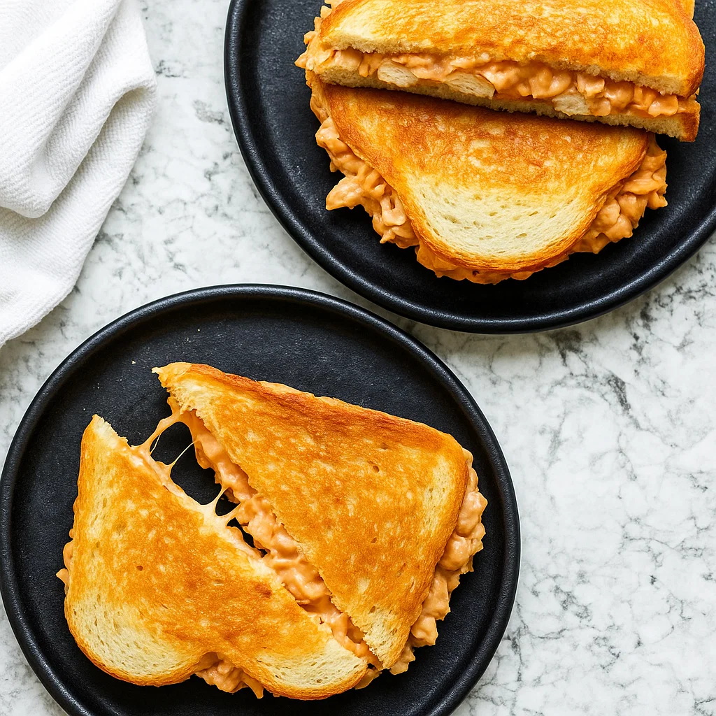 How to Make the Perfect Buffalo Chicken Grilled Cheese Sandwich
