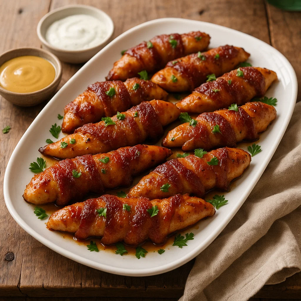 The Best Bacon Brown Sugar Chicken Tenders (So Easy & Addictive!)