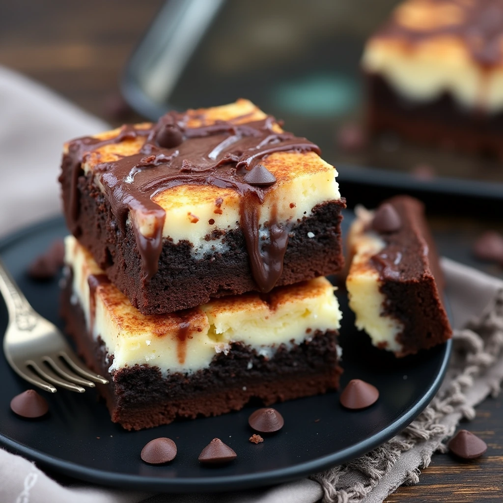 Cheesecake Brownies