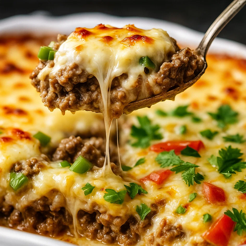 cheesy-low-carb-philly-cheesesteak-casserole