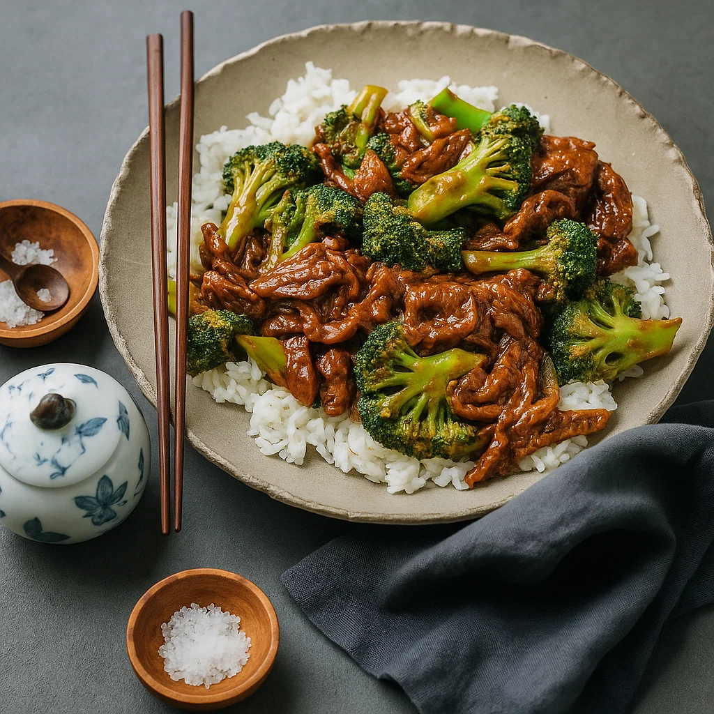 Chinese Beef and Broccoli (One Pan Take-Out)