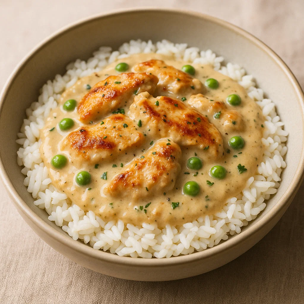 Creamy Chicken and Rice