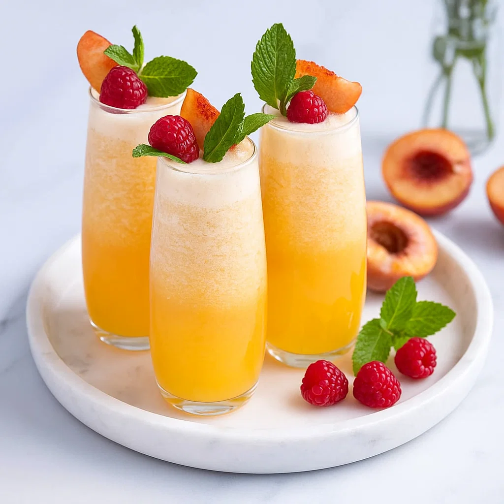 Easy Peach Bellini Mocktail Recipe You’ll Love for Any Occasion