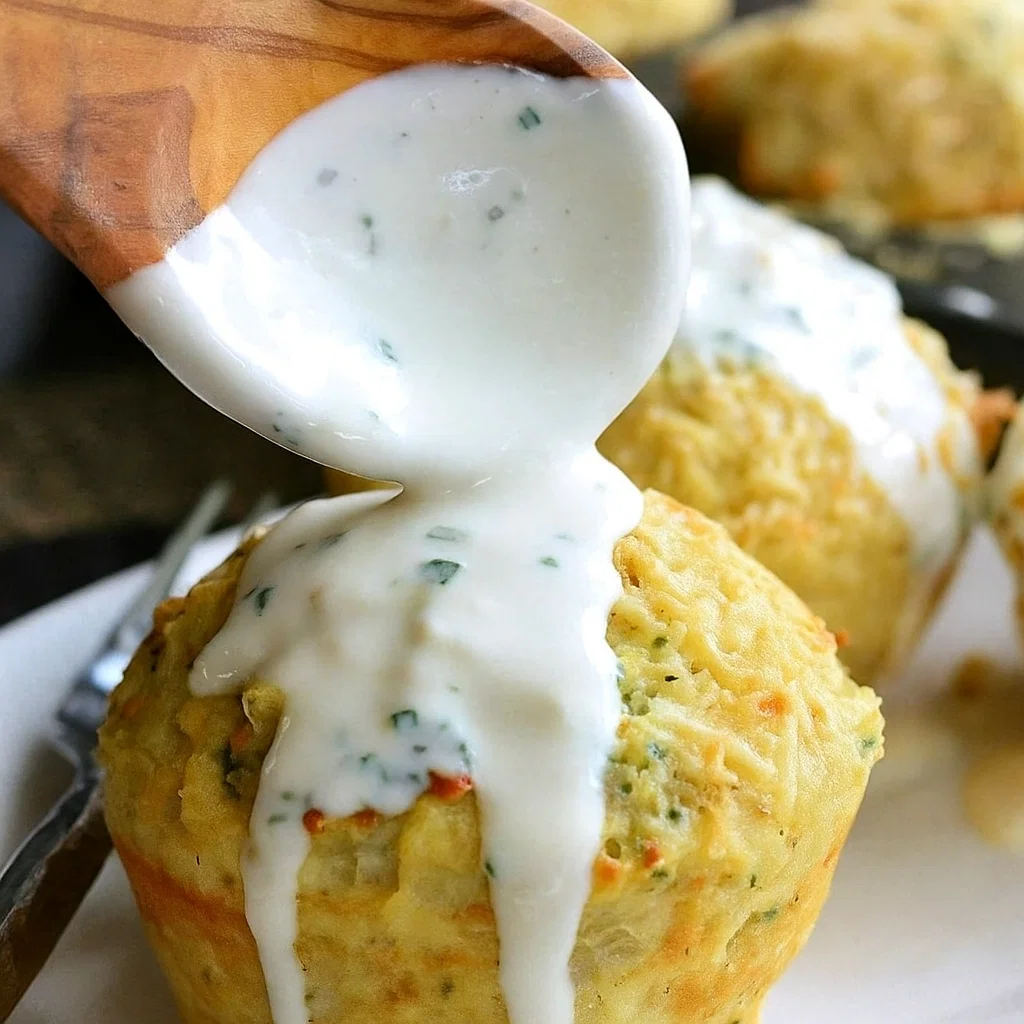 Garlic Parmesan Chicken Meatloaves 1