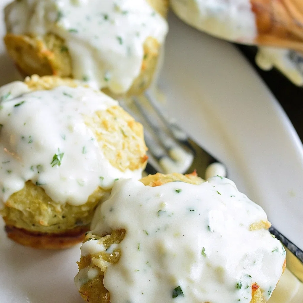 Garlic Parmesan Chicken Meatloaves 3