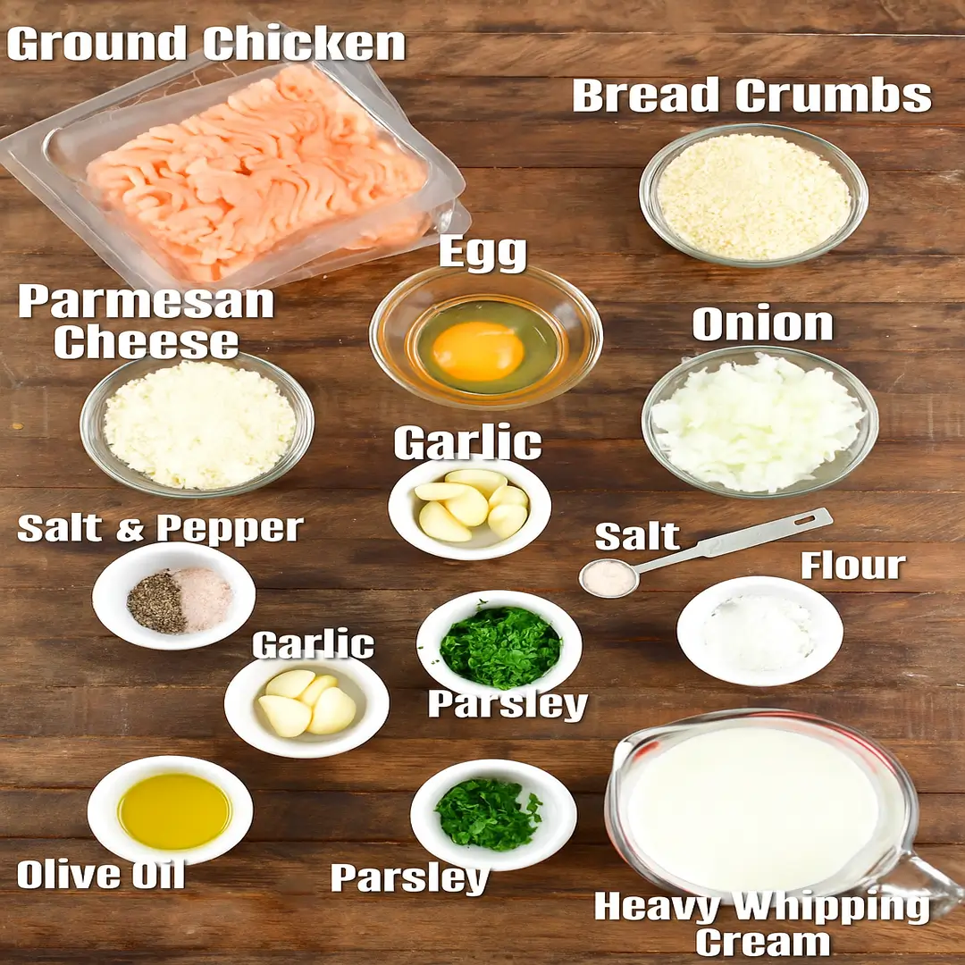 Garlic Parmesan Chicken Meatloaves 5