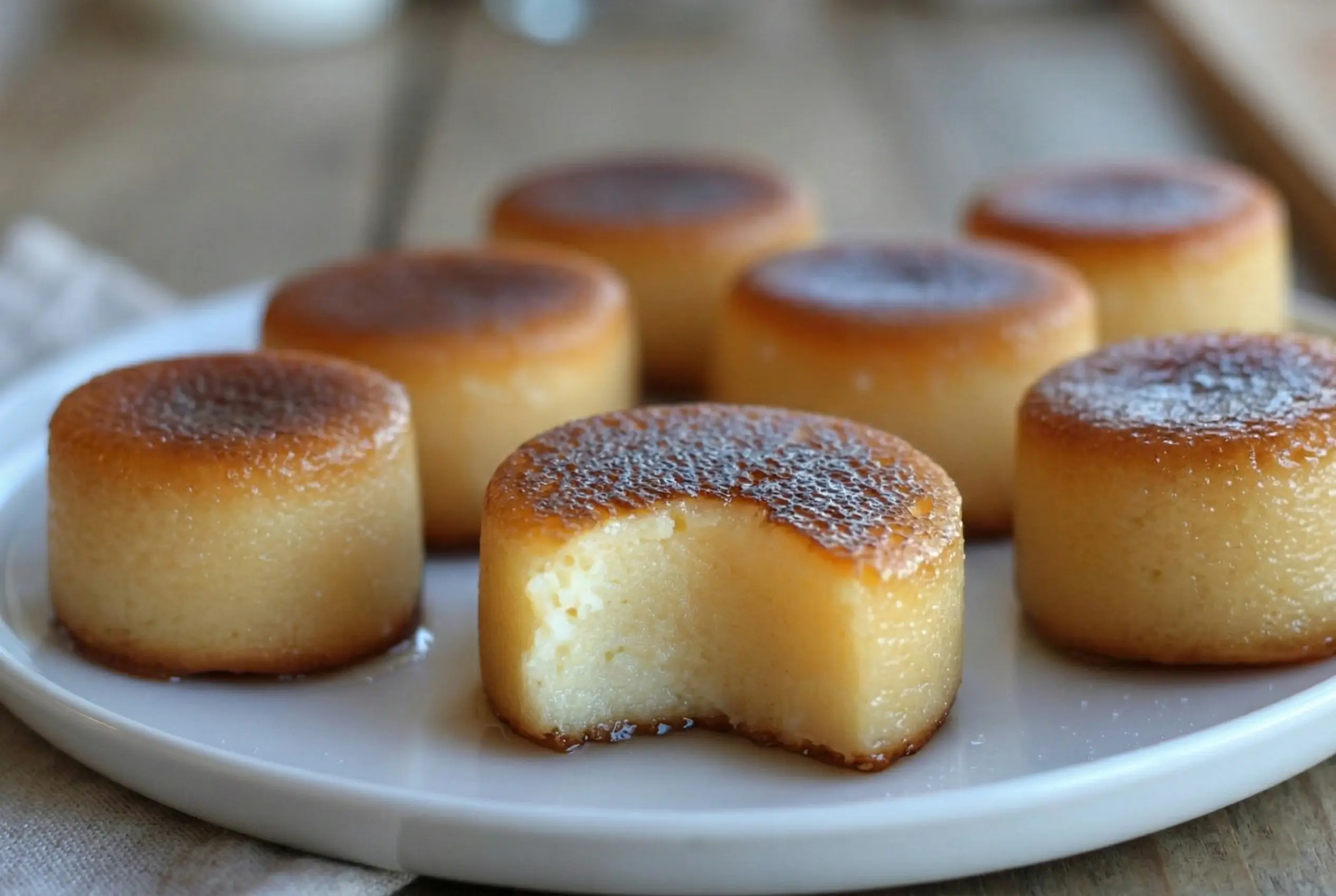 Moelleux Amandes Compote Pommes chauds sortant du four