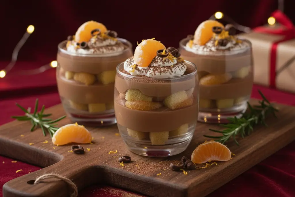 Le Tiramisu de Noël au Chocolat et Clémentine