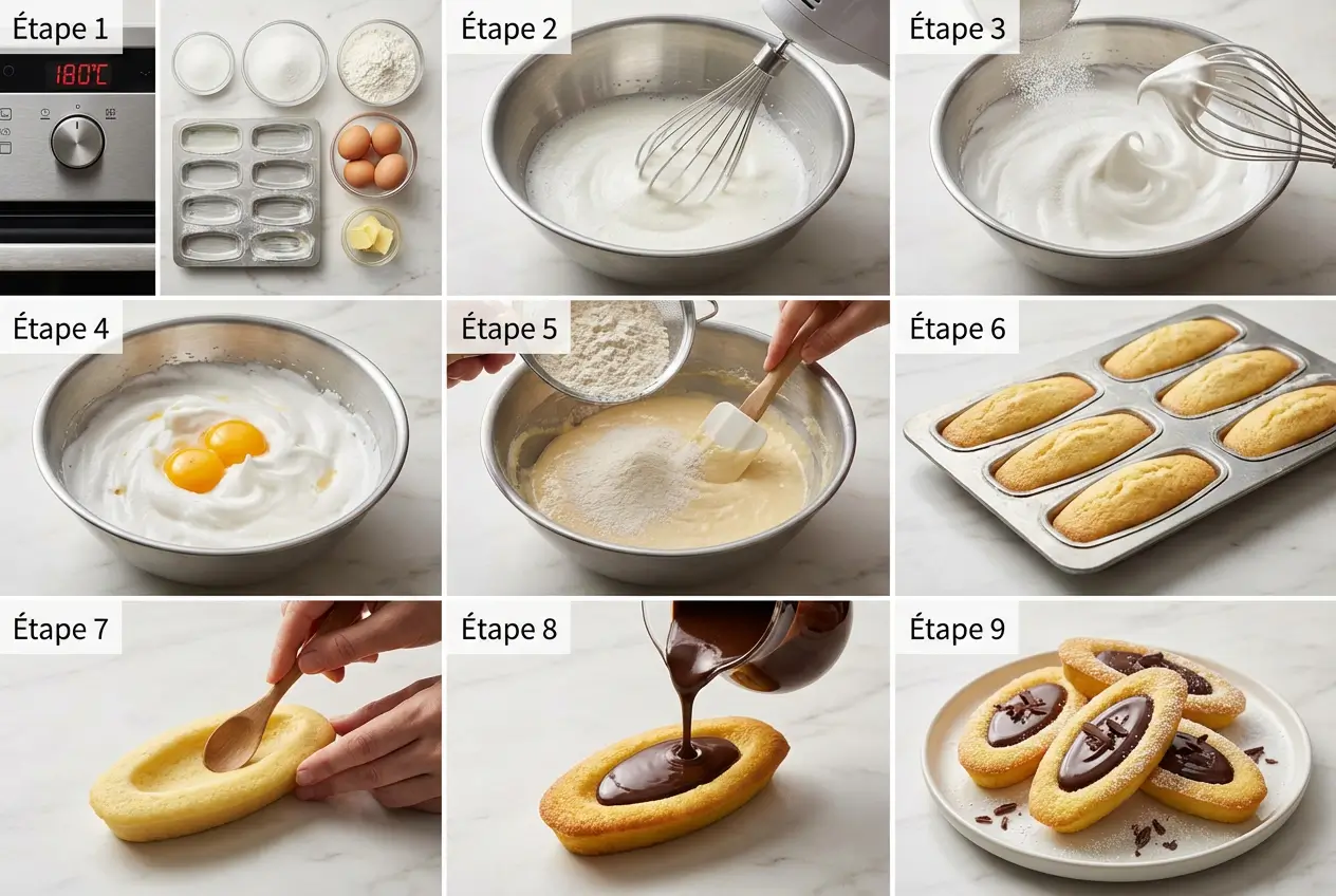 Guide Visuel pour des Barquettes au Chocolat Inratables
