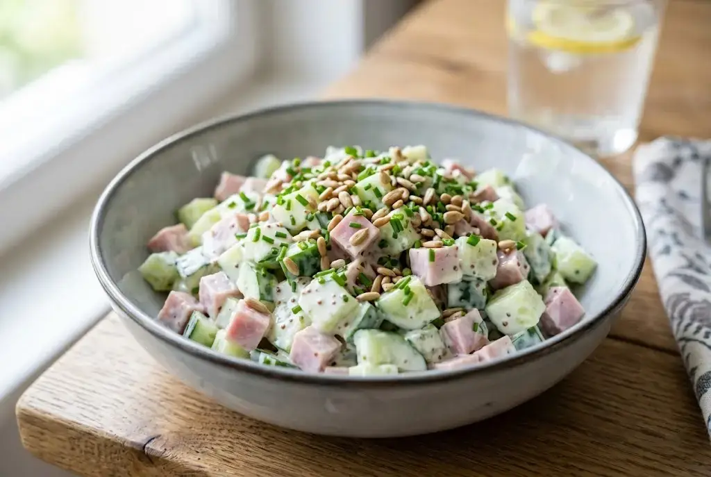 Salade Fraîcheur Jambon Concombre