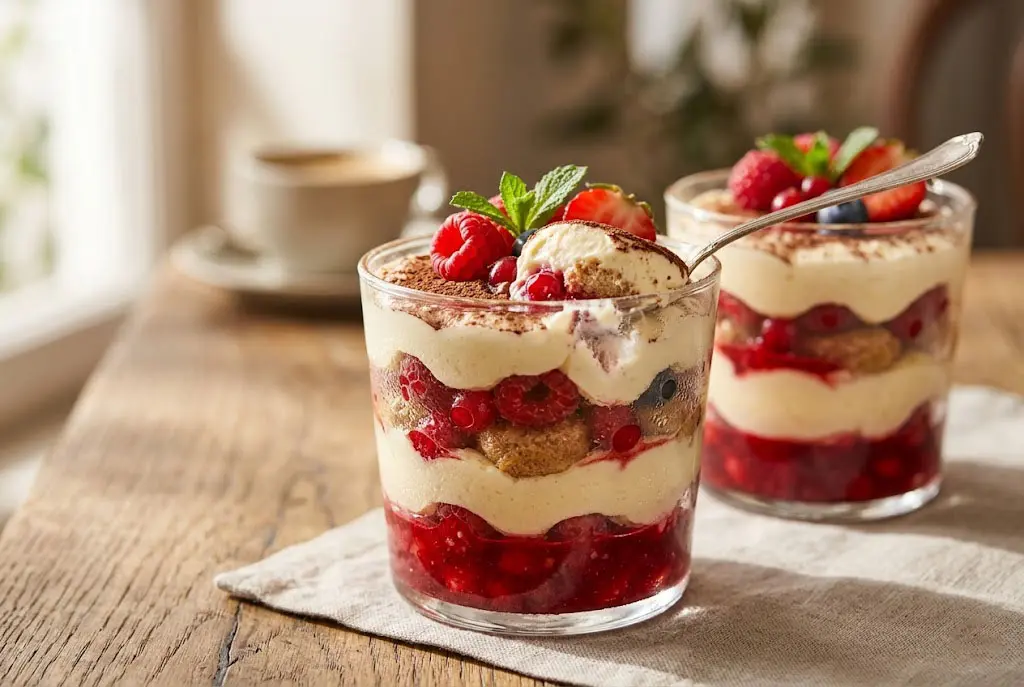 Marmiton Tiramisu Fruits Rouges 7 Secrets Irrésistible pour réussir un Tiramisu aux Fruits Rouges frais ...